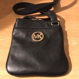 Authentic Michael Kors Black Crossbody Bag